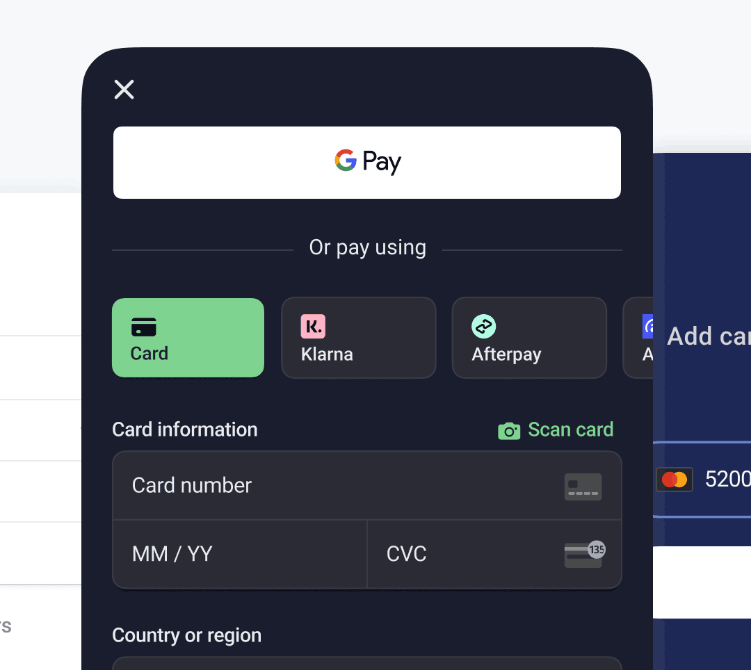 Checkout Step Screenshot